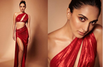 Kiara Advani turns head in sexy red thigh-high slit dress, netizens call her ’hottest’